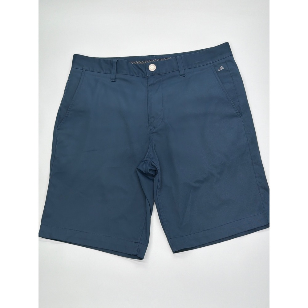 Maide Bonobos Mens Navy Blue Performance Golf Shorts Size 32 Stretch‎ Activewear